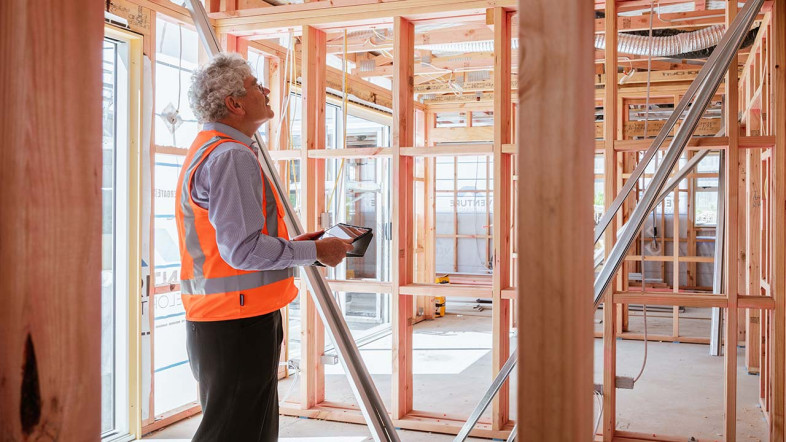 Inspecting timber framing